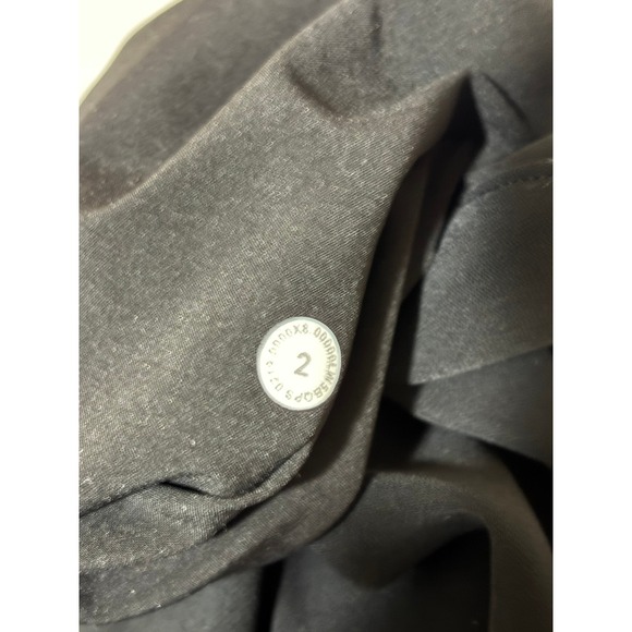 Lululemon Women's Black On the Fly Wide-Leg 7/8 Pants size 2 Athleisure - Picture 5 of 5